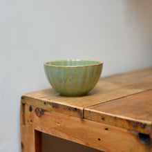 Load image into Gallery viewer, Scalloped Bowl  / Green