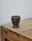 Latina Ceramic Egg Cup / Purple Brown