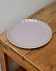 Scalloped Lunch Plate 20cm / Rose