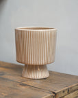 Nature Textured Flowerpot on Stand