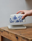 Petunia Butter Dish