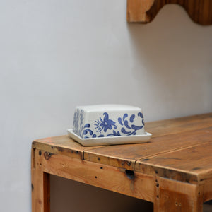 Petunia Butter Dish