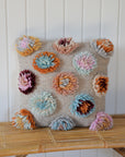 Somma Floral Tufted Cushion / Wool