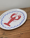 Lobster Oval Serving Tray