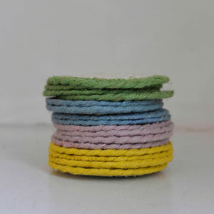 Braided Small Coasters / Colours