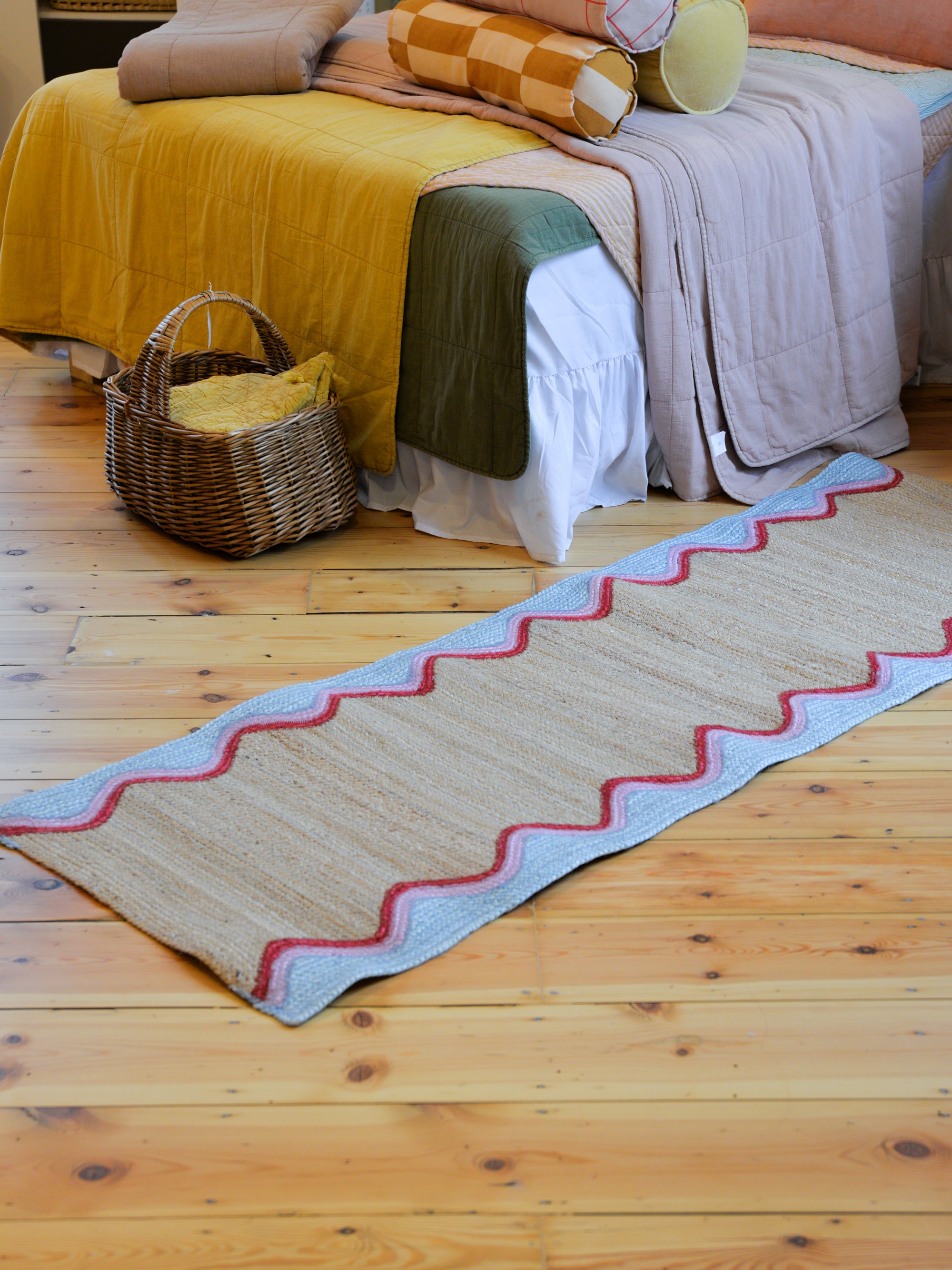 Sky Wave Jute / Runner or Rug