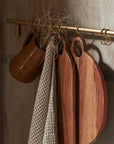 Malo Hook Rack / Brass Finish