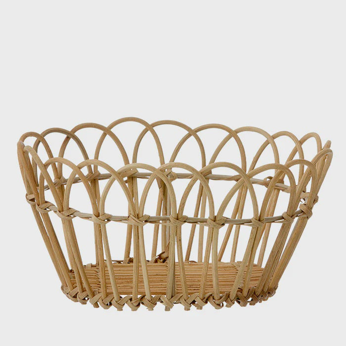 Rattan Bread Basket / 23cm