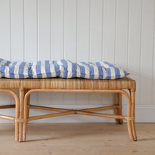 Load image into Gallery viewer, Blue and White Striped Mattress / 55x155cm