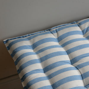 Blue Striped Seat Cushion / Rimini Ocean