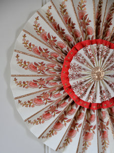 Paper Rosette Calla Berry 30 cm