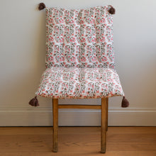 Load image into Gallery viewer, Pink Floral Mattress or Bench Cushion / Marigold Rose