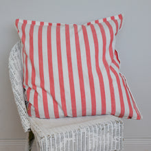 Load image into Gallery viewer, Red Stripe Cushion Large 60 x 60 cm