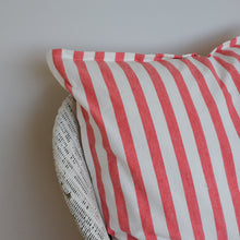 Load image into Gallery viewer, Red Stripe Cushion Large 60 x 60 cm