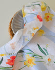 Daffodil Blue Stripe Linen Napkin