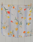 Daffodil Blue Stripe Linen Napkin
