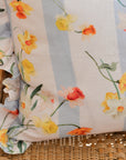 Daffodil Linen Ruffle Cushion