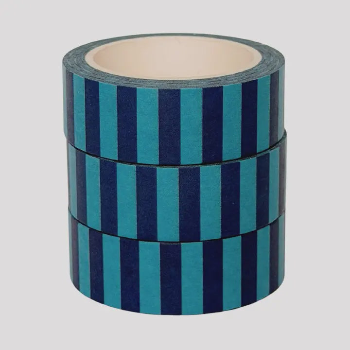 Blue Stripe Washi Tape