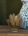 Laurel Leaf Candle Holder