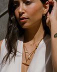 Eclectic Western Charm Necklace / 18K Gold Plated