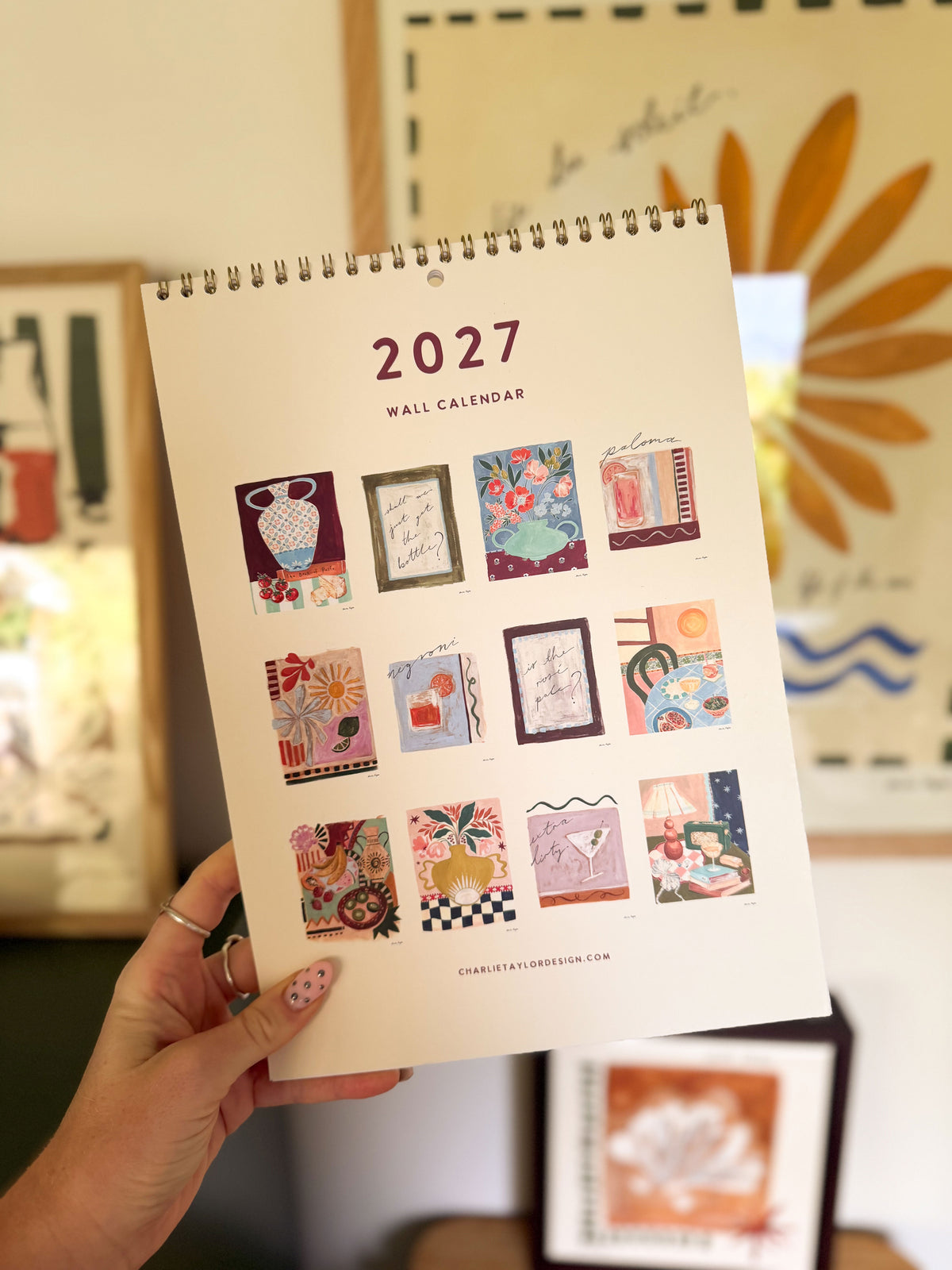 Charlie Taylor Wall  Calendar  / 2027