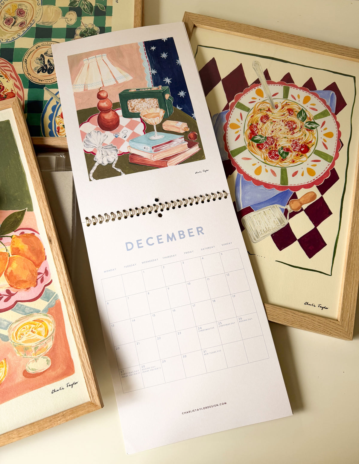 Charlie Taylor Wall  Calendar  / 2027