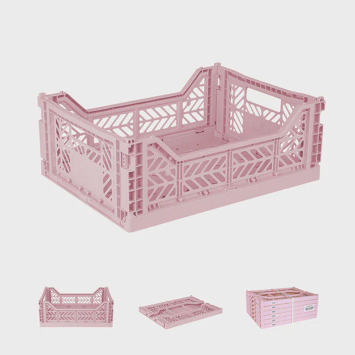 Medium Folding Crate / Cherry Blossom