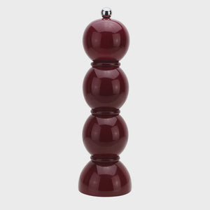 Cherry Red Bobbin Salt and Pepper Mill