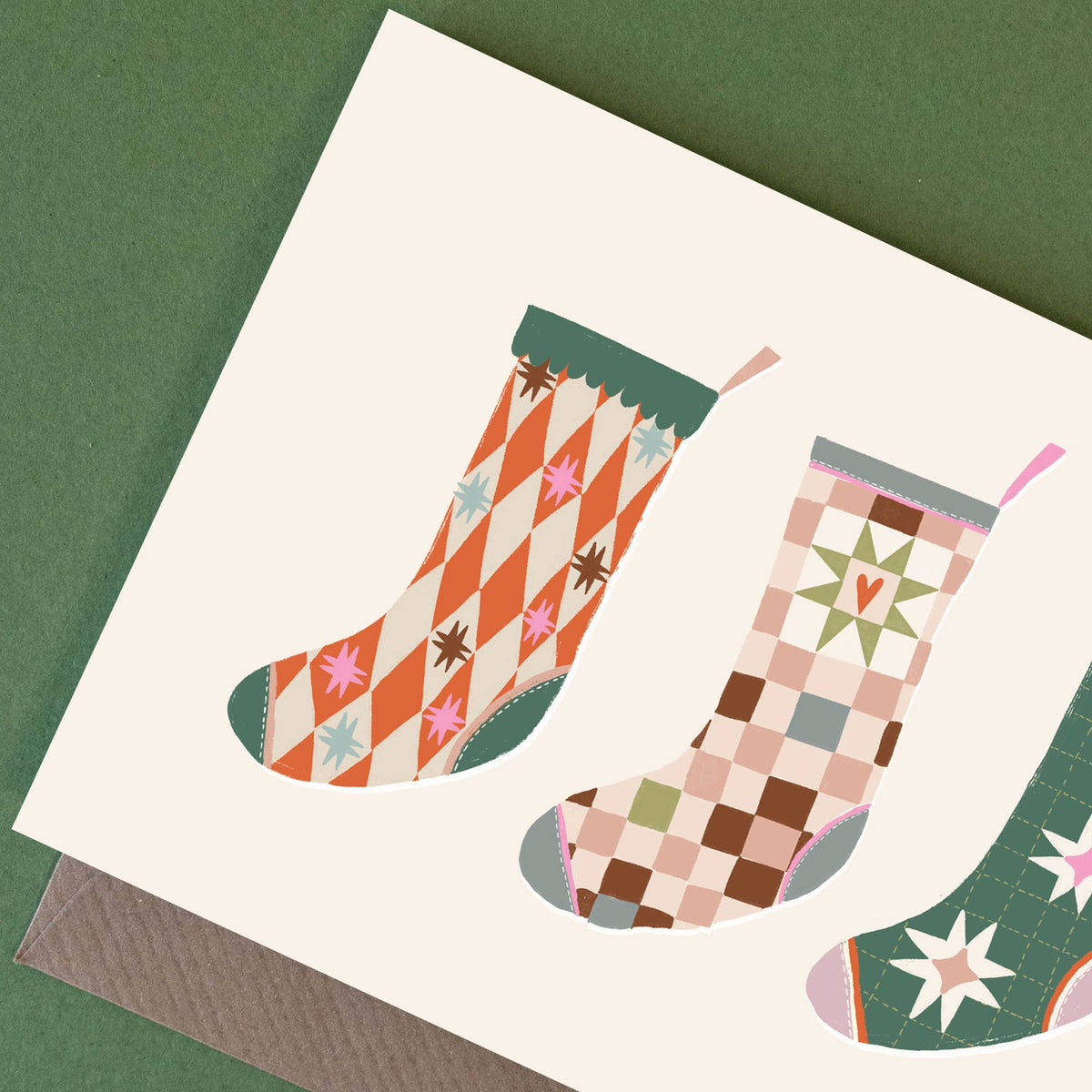 Christmas Stockings Card