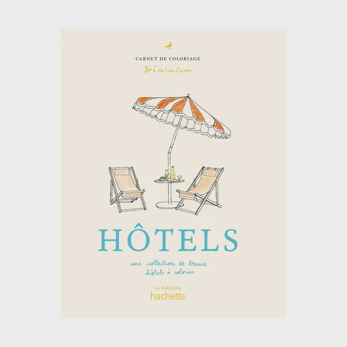 Hotels: A collection of beautiful hotels to colour