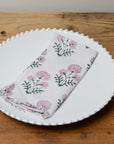 Dahlia Print Cotton Napkin