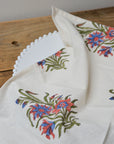 Wildflower Print Cotton Napkin