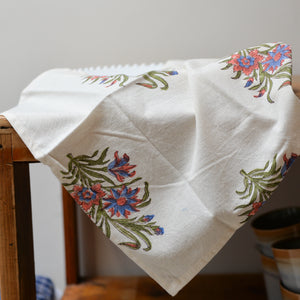 Wildflower Print Cotton Napkin