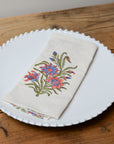 Wildflower Print Cotton Napkin
