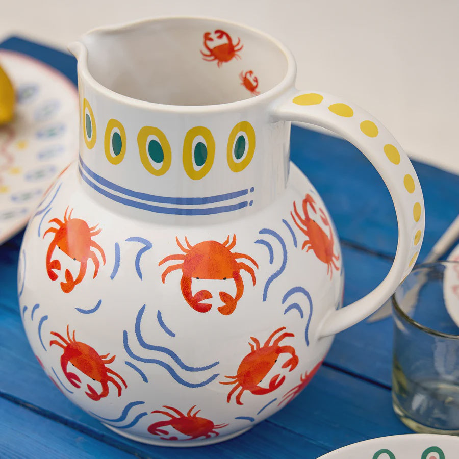 Summer Bliss Crab Pitcher