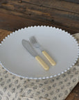 Pearl White Dinner Plate / 28cm