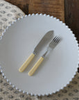 Pearl White Dinner Plate / 28cm