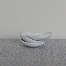 Load image into Gallery viewer, Pearl White Mini Butter Dish / 11cm