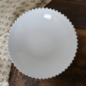Pearl White Pasta Bowl / Plate 23cm