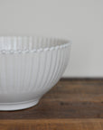 Pearl White Serving Bowl / 27cm