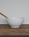 Pearl White Serving Bowl / 27cm