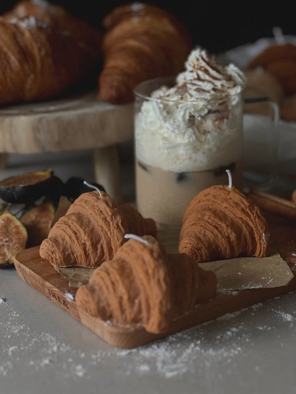 Soy Wax Croissant Candle