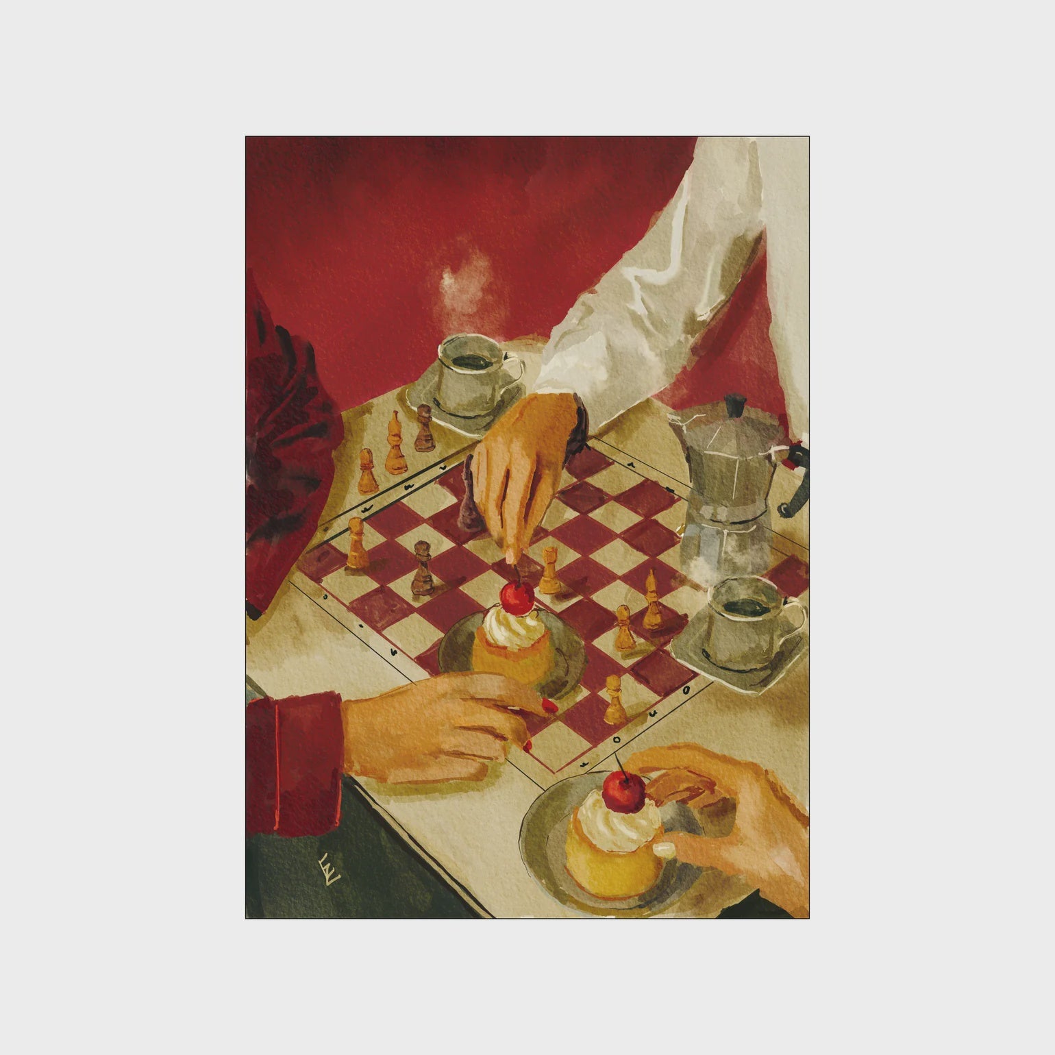 Checkmate &amp; Cakes by Ekaterina Zagorska