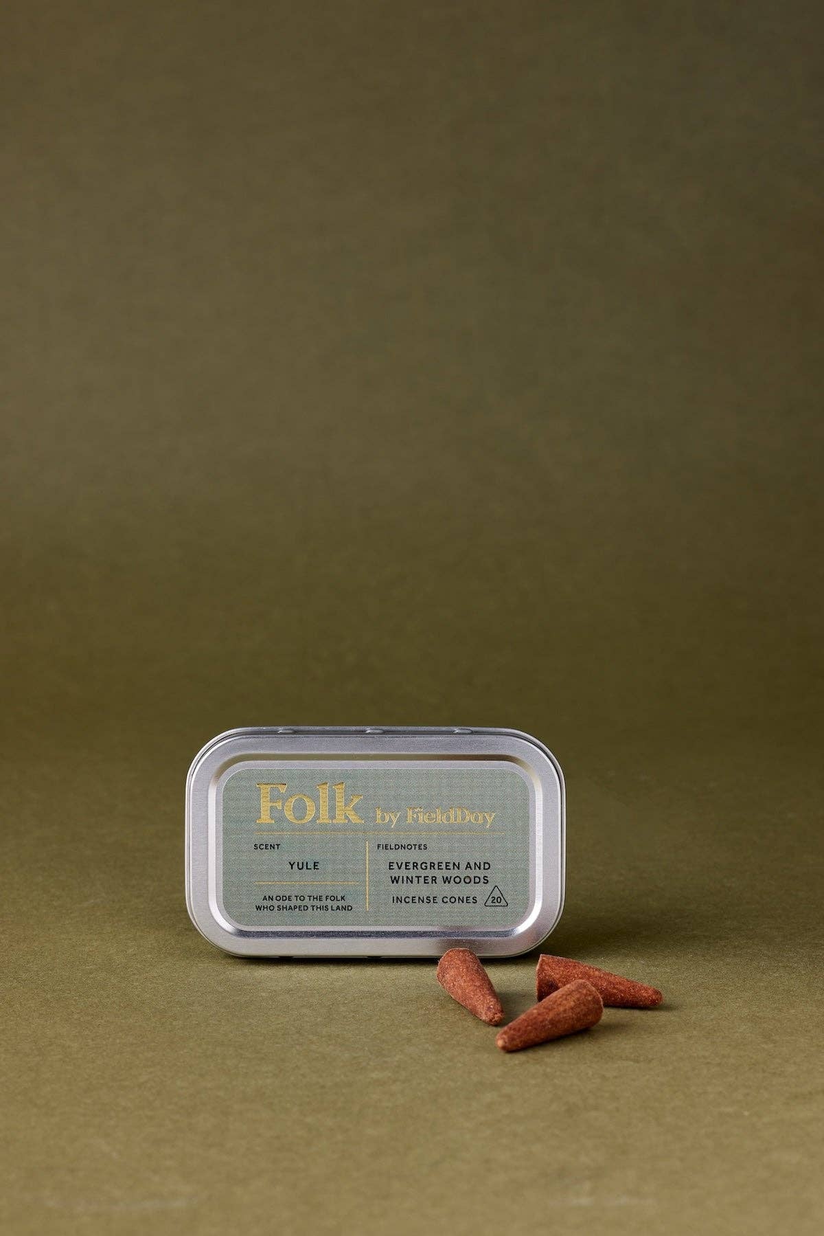 Yule Folk Incense Cones