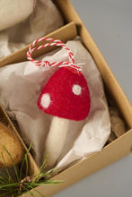 Load image into Gallery viewer, Felt Mushroom Christmas Decoration