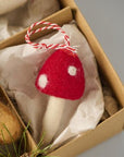 Felt Mushroom Christmas Decoration
