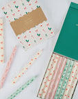 Festive Patterned Table Candles
