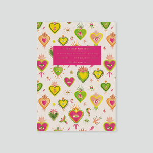 Bright Hearts A5 Notebook