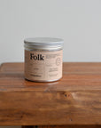 Home Folk Tin Candle