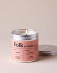 Wander Folk Tin Candle
